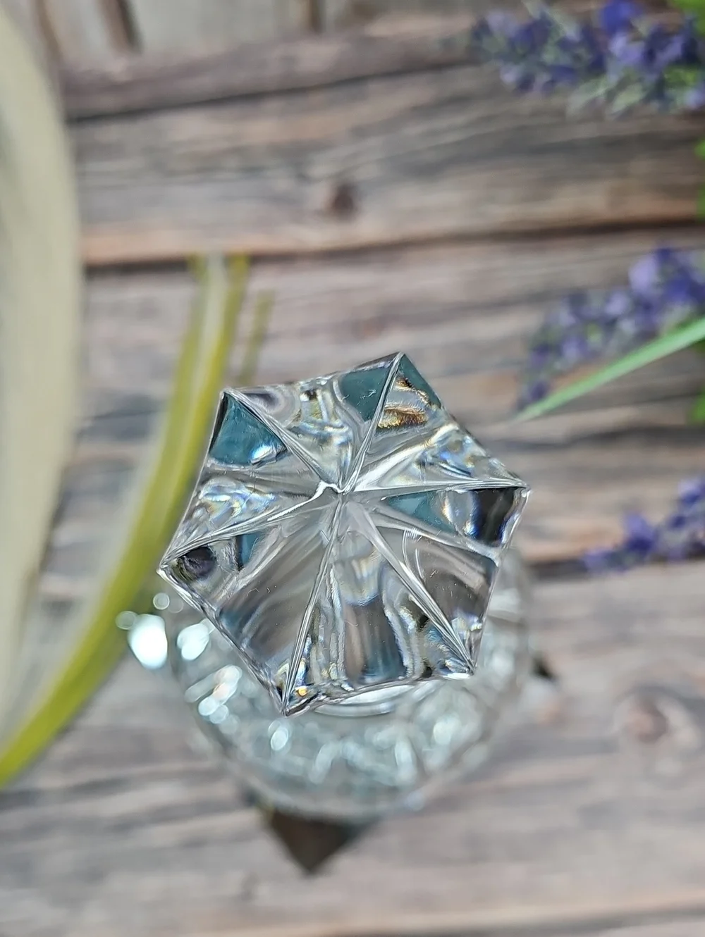 VINTAGE AUTHENTIC GORHAM GLEN MIST FULL LEAD CRYSTAL DECANTER